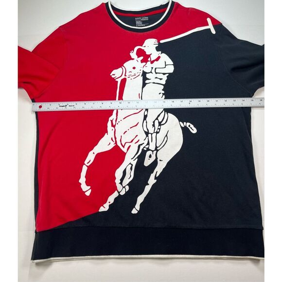 Ralph Lauren Performance Big Pony GraphicInterlock Men Pullover Size Extra Large - Picture 9 of 11